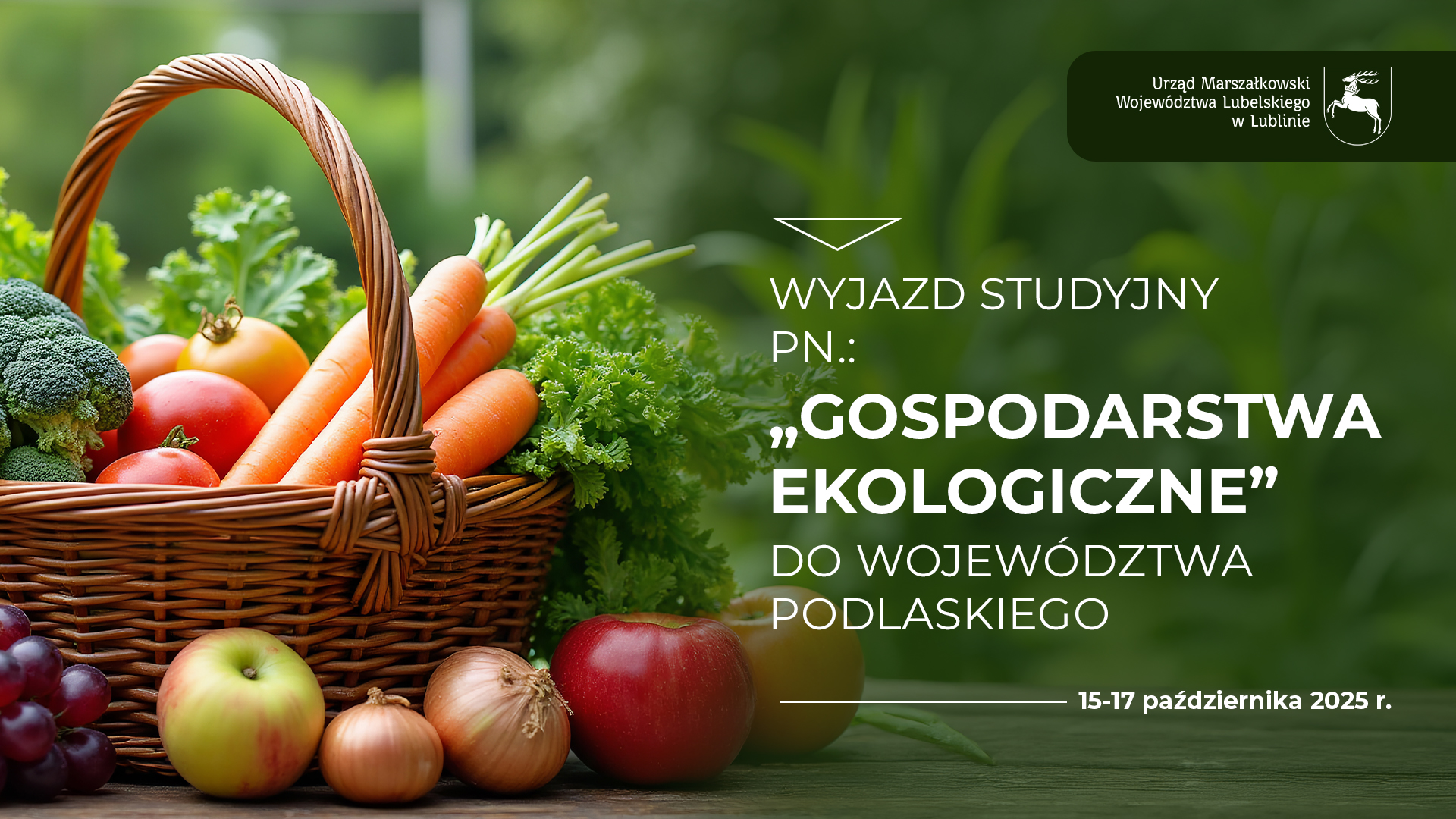 JR KSOW+ zaprasza na wyjazd studyjny na Podlasie pn. „Gospodarstwa ekologiczne”