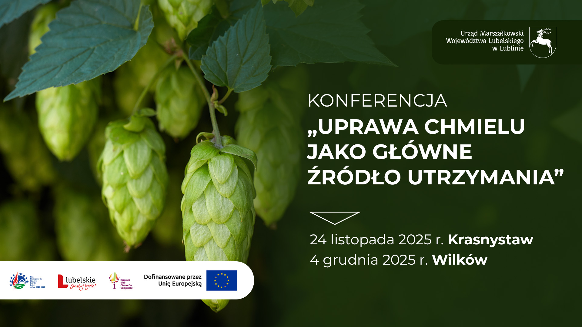 Konferencja „Uprawa chmielu jako główne źródło utrzymania”